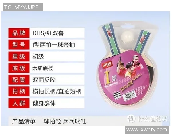 乒乓球装备选购指南球拍推荐与使用技巧分享